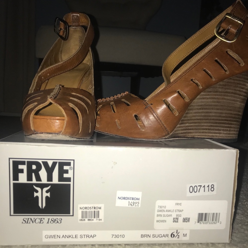Frye Leather Wedges